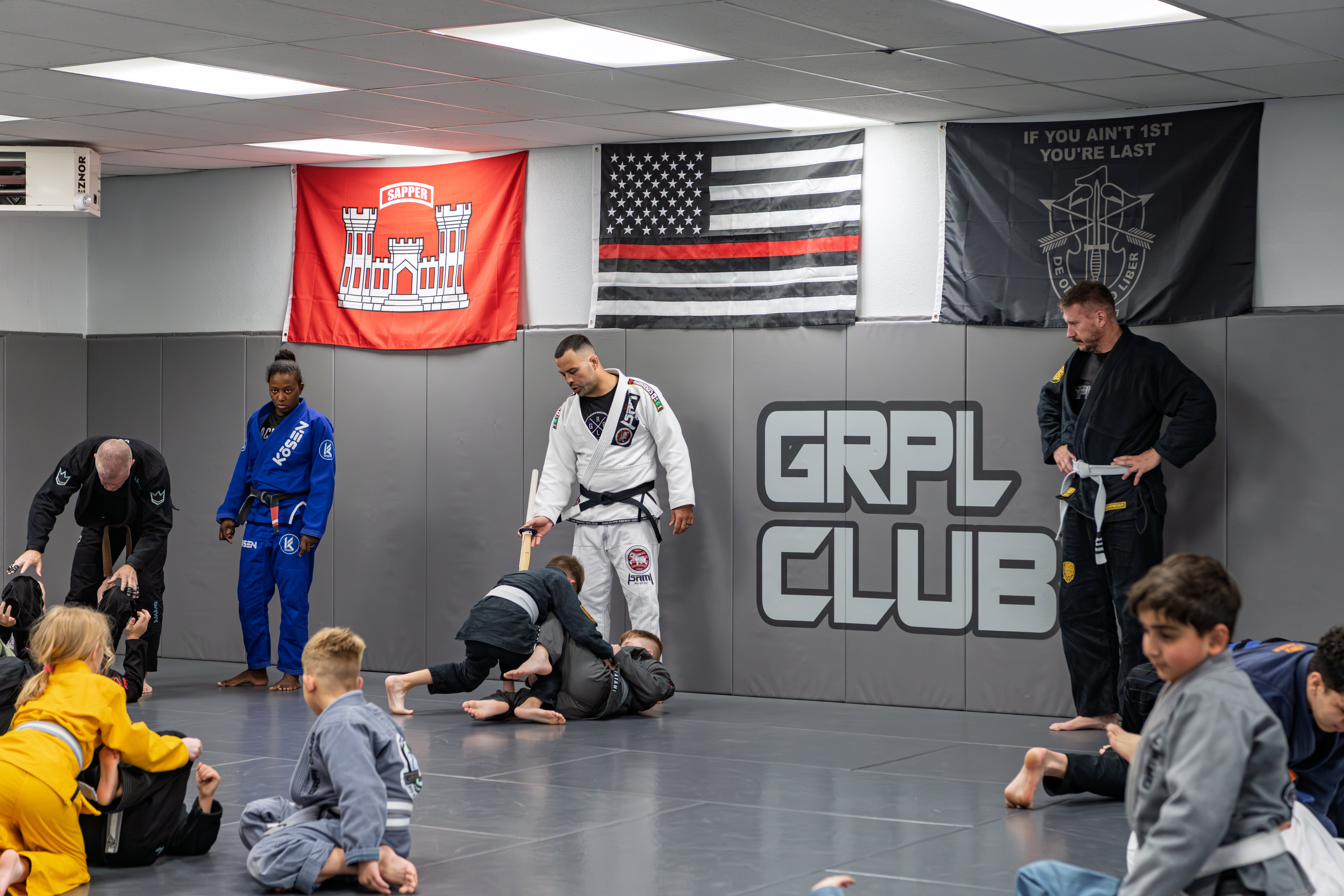 GRPL Club — Sapper, American, Special Forces flags