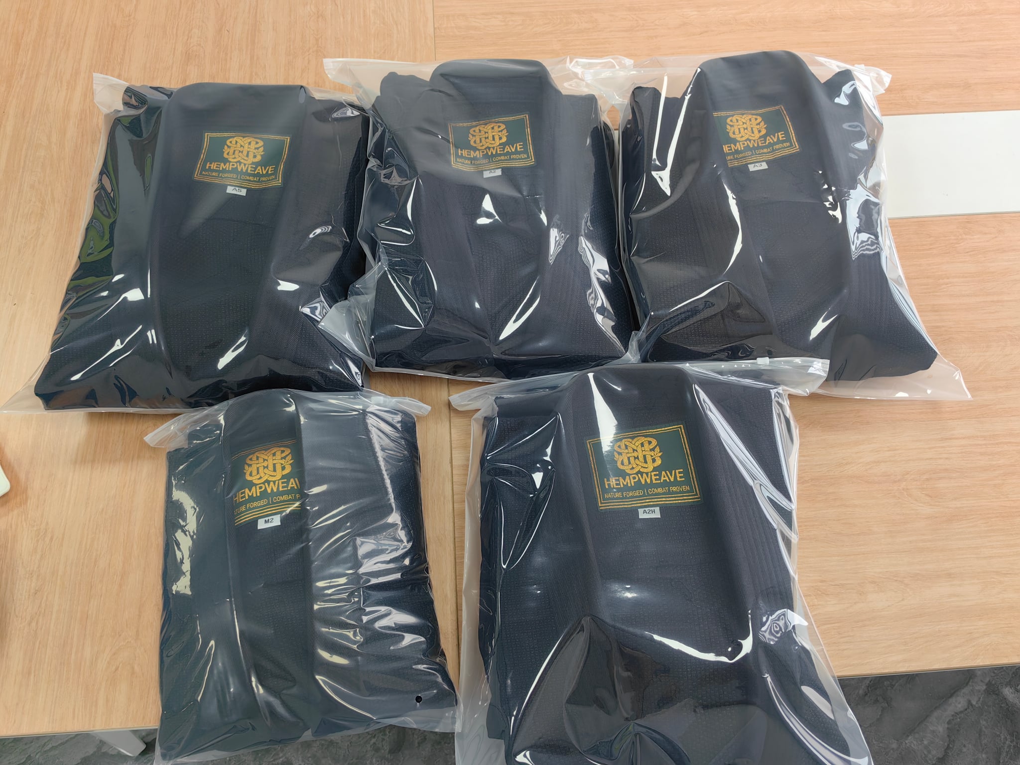 HempWeave gis packaged and ready to ship