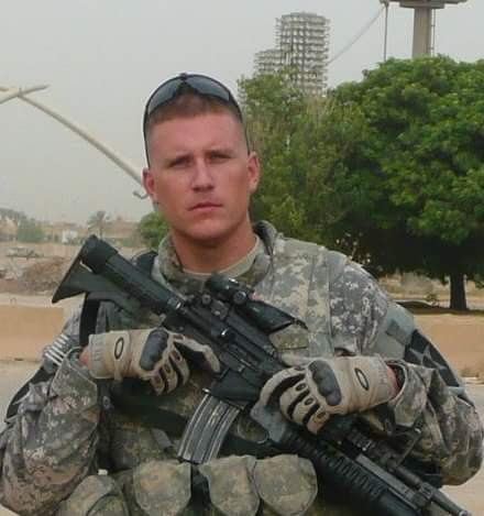 Founder deployed in uniform